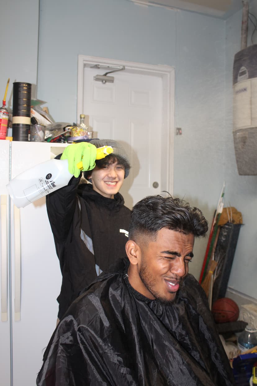 Haircut Photoshoot
