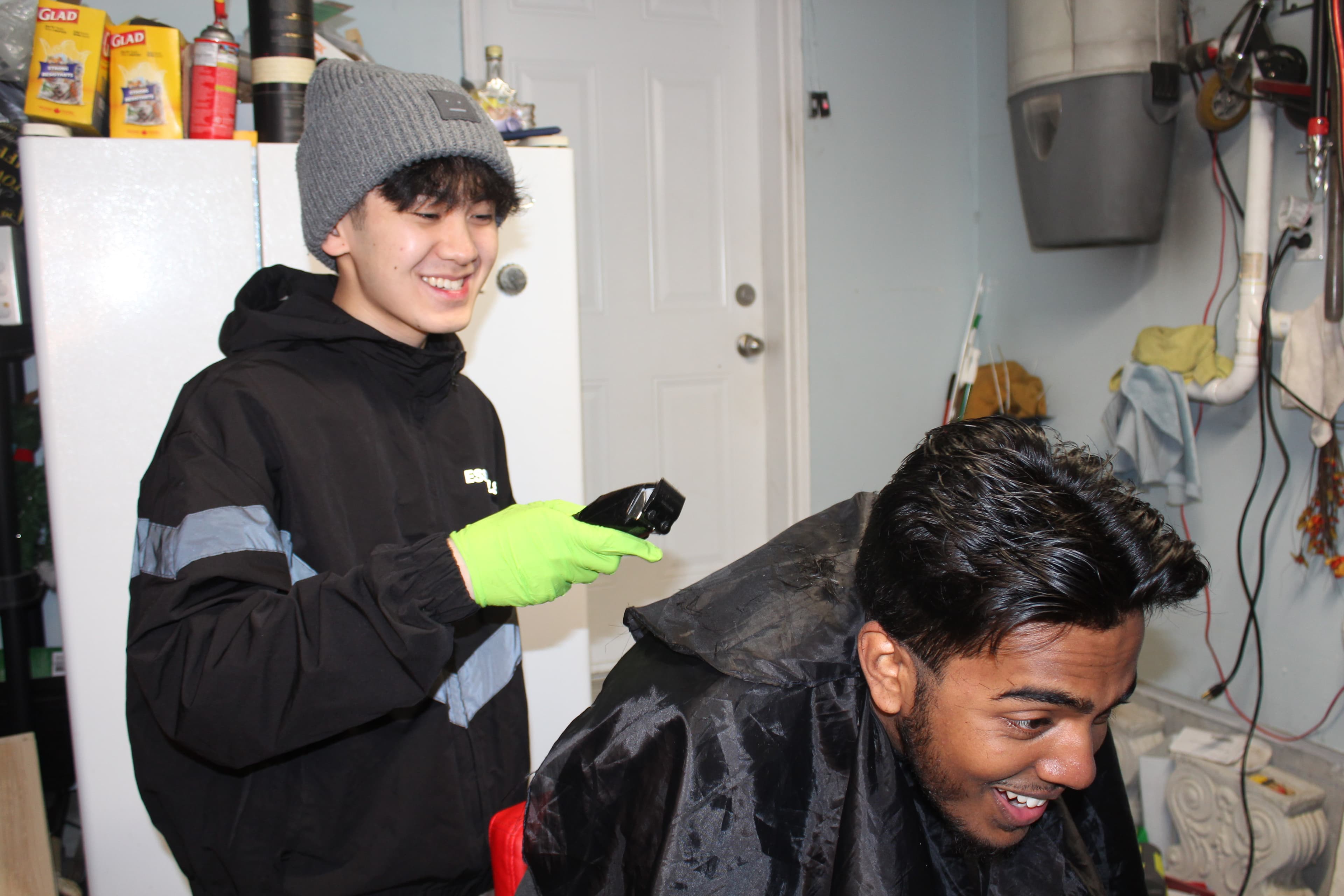 Haircut Photoshoot