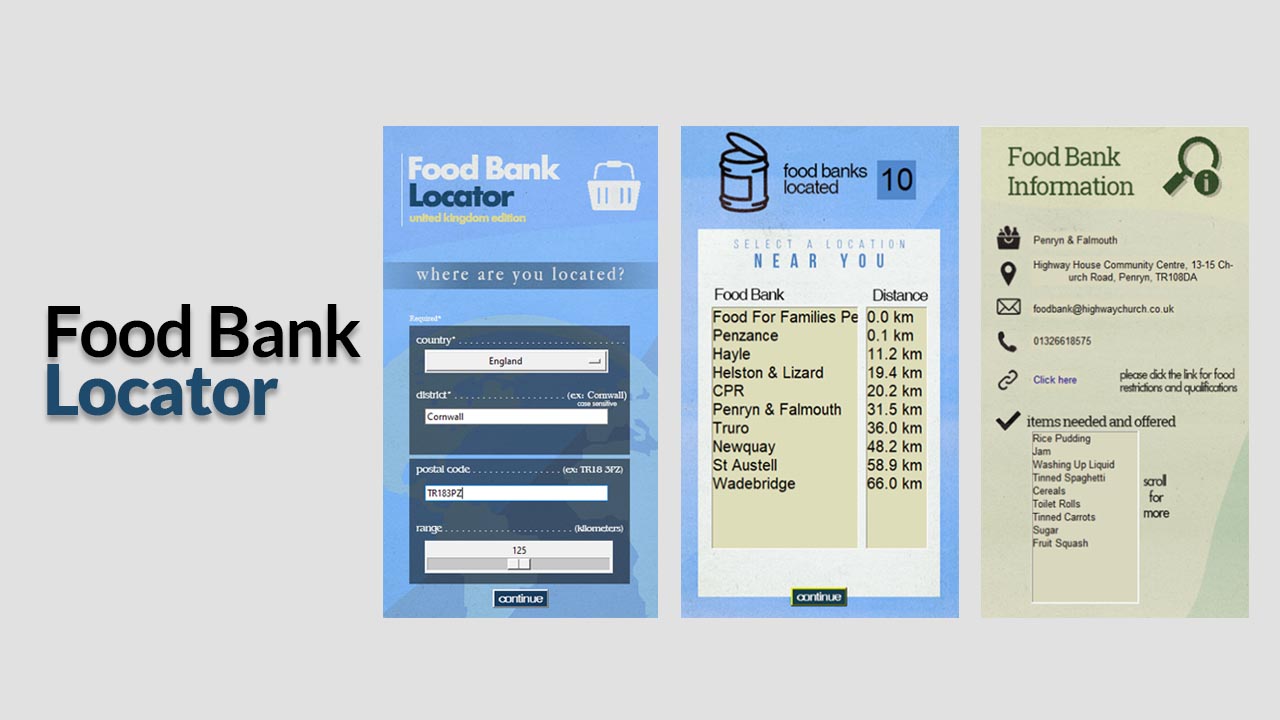 Food Bank Locator